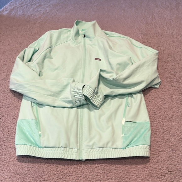 Figs Light Green Technical Jacket M - Picture 2 of 7